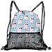 Produktbild Jxrodekz Personalized Funny Ghost.png Drawstring Sports Nackpack with Mesh Pocket Cinch Bags