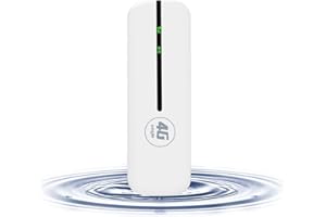 Chiavetta Modem,KuWFi WiFi/WLAN LTE Con Slot Per Scheda SIM, Dongle LTE 4G, Dongle WiFi Mobile USB 150 Mbps, Router WiFi 4G Hotspot Dongle USB A Banda Larga