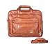 Handcuffs Rust Colour Expandable Leather Office Bag 17 Inch Laptop Bag For Men RS.1980.00