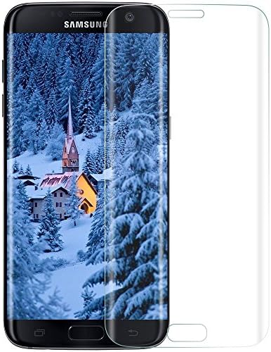 TopgadgetsUK Galaxy S6 Edge Tempered Glass Screen Protector, Premium Ultra Thin Lightweight Premium Quality Explosion-proof Hardness Tempered Glass Film for Samsung Galaxy S6 Edge