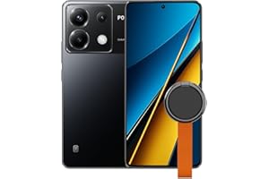 Xiaomi Poco X6 - Smartphone de 12+256 GB, Pantalla AMOLED de 6.67” 120Hz 1.5K, Snapdragon 7s Gen 2, Triple cámara de hasta 64MP, 5000mAh, Negro (Versión ES)