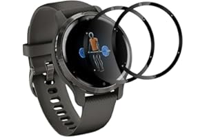 Banuyaw für Garmin Venu 2s Schutzfolie, HD-Klar Folie Garmin Venu 2s Panzerfolie, für Weich TPU Kratzfest Handyfolie Garmin Venu 2s Displayschutzfolie Blasenfest Garmin Venu 2s Glasfolie, 2 Stück