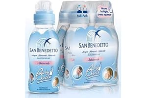 San benedetto Baby Squeezable Natürliche Wasser aus italien 3x4er Pack 12x 250ml