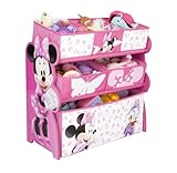 Disney Minnie Mouse Multi-Bin Toy Organizer (Pink) (Baby Product)