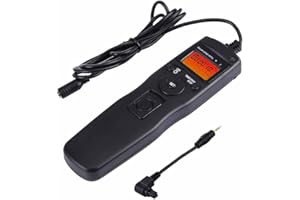 RGBS Temporizador LCD Obturador Lapso de Tiempo Intervalómetro Permite la mando a Distancia para Canon EOS 7d,5d, 5DS R, 5d II, 5d III, 5d Mark III II, 6d, 50d, 40d, 30d, 20d, 10d Digital DSLR cámara