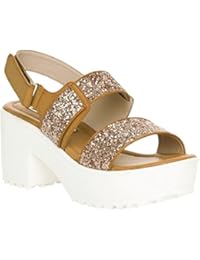 MTNG 53481 ESTELA ORO - Sandalias para mujer