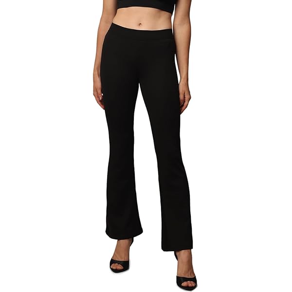 Köp Only ONLRAFFY-ALYA MID STR GLITER PANT T - Black W.Silver Lurex