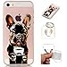 Produktbild Hülle iPhone SE 5 5G 5S TPU schutz silikonhülle, niedlichen cartoon bild transparent handy Hülle für iPhone SE 5 5G 5S + schlüsselanhänger (*/138) (5)