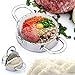 Produktbild Edelstahl Dumpling Maker Ravioli piroggen machen Machine Teig Form press- Küche Gadgets Teig Werkzeuge Küche Zubehör L: 4 inch silber