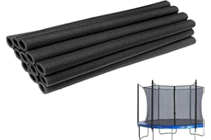 Lot de 12 manchons en mousse pour poteau de trampoline, 88 cm, étanche, tube rond de protection pour trampoline, accessoires de trampoline