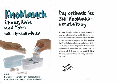 Knoblauchreibe 5-tlg. Nr. 35000 in Faltschachtel - 6