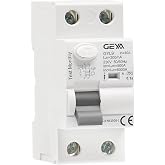 GEYA ELCB RCD RCCB Type A Electromagnetic Residual Current Circuit Breaker (2P-40A-300mA)