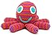 Pebble octopus rattle - Pink