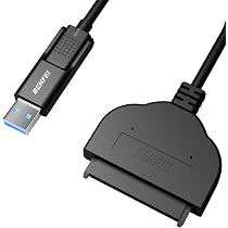 BENFEI Festplattengehäuse 2,5 Zoll, USB C 3.2 Gen 2 / USB Typ-A ...