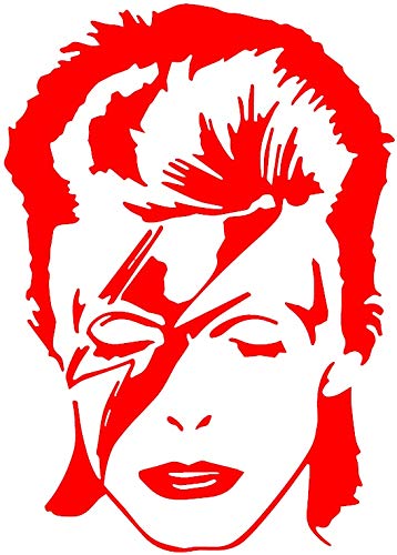 Adesivo in vinile per finestrino auto, furgone, barca, David Bowie Ziggy Stardust