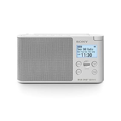 Sony XDR-S41D Radio Portable Digitale DAB/ DAB+/ FM RDS Blanc