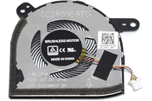 RAKSTORE Ventilateur de remplacement silencieux pour ordinateur portable Dell Latitude 5290 5280 5285 2 en 1 EG50040S1-CC00-S9A DC28000IRFO