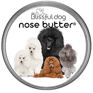 The Blissful Dog UNSC-2OZ-POODLE Poodle Unscented Nose Butter, 2 oz