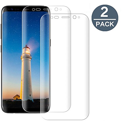 [2-Pack]Samsung Galaxy S8 protection écran, EasyULT 2 Pack Samsung Galaxy S8 protection d'écran [Ultra Clair] Protecteur protection écran pour Galaxy S8(ce n'est pas une protection en verre trempée)