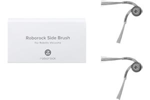 Roborock Cepillo lateral QV 35A/QV 35S/QR 598/Saros 10R/Saros 10/Saros Z70/Qrevo Curv(S5X/5A1)/Qrevo Edge(S5A/5V1)/Q7 M5/Q10 S5, 2 -Pack