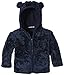Playshoes Unisex Baby Fleece Hoody with Funny Animal Ears Jacket Blue 9 Months