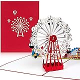 wiener riesenrad price 🎡 ÜBERRASCHUNGSEFFEKT - Erst beim Öffnen der Geschenkkarte entfaltet sich das Miniatur Riesenrad und es entsteht ein toller 3D-Effekt. Auch ideal geeignet als Gutschein für einen Ausflug in den Freizeitpark.