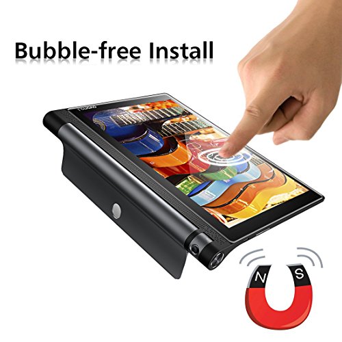 Lenovo Yoga Tab 3 Plus / Lenovo Yoga Tab 3 Pro 10.1 Zoll Panzerglas Schutzfolie, iVoler® Panzerglasfolie folie Displayschutzfolie Hartglas Gehärtetem Glas DisplayPanzerglas Schutzfolie Displayschutz Tempered Glass Screen Protector für Lenovo Yoga Tab 3 Plus / Lenovo Yoga Tab 3 Pro 10.1 Zoll – 0,3mm Dünn, 9H Härtegrad, 2.5D Abgerundete Kanten – [Kratzfest][Hohe Transparenz] [Fingerabdruck-frei][Blasenfrei]-Lebenslange Garantie - 4