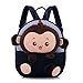 Produktbild Baby-Rucksack-Plüsch-Krippe Mini Rucksack Umhängetasche Vorschulkindergarten Kindertages Reason Affe-Puppe Doudou Entzückende Mädchen-Jungen 1-3 Jahre vollkommenes Geschenk Weihnachten / Geburtstag