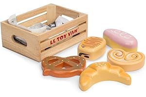 Le Toy Van Honeybake Wooden Bakers Basket Market Crate
