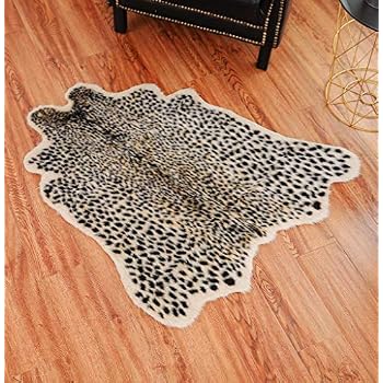 Amazon De Tigerfell Teppich Bettvorleger Tiger Fell Braun