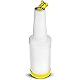 Store & Pour Yellow 1ltr - Save and Serve Pourer 1ltr - Cocktail Pourer, Drinks Storage