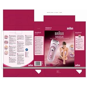 Braun Silk&Soft LS5100 Ladies Battery Operated Electric Shaver - Image 2