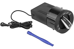 EVGATSAUTO Auto scheinwerferschalter-lichtsensormodul Scheinwerferlampen Steuerschalter Lichtsensor Modul Passend für MK4 B5/B5.5 9N/9N3 Neuer Käfer Neues Käfer Cabrio SEAT I I