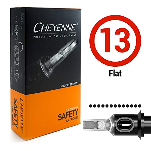 Preisvergleich Produktbild CHEYENNE Tattoo Nadeln 13 Flat - Box 10 pz.