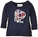 Levi's Baby-Girls Marny Long Sleeve T-Shirt, Dark Blue, 3-6 Months (Manufacturer Size:6 Months)