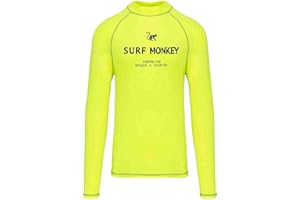 UPF50 Sun Protection, T-shirt à manches longues pour homme Surf Monkey - Tissu recyclé