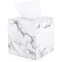 Porta Fazzoletti Quadrato In Pelle PU, Di Carta, Dispenser Per