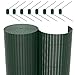 Produktbild SONGMICS PVC Sichtschutzmatte grün (80 x 500 cm) Sichtschutz für Garten Balkon und Terrasse GPF085L
