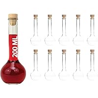 Casavetro Futura 6 Pack Glass Bottles 12 X 500 Ml For Filling 0.5 Litres Liqueur Bottles Gin Bottles Vinegar Oil Drusses 12 X 500 Ml