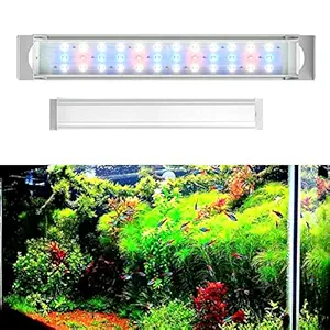 PetzLifeworld Planted Aquarium White Frame Slim Light with 3 Mode (White+ Blue, RGB, WRGB) Colour Option (BR-600 | 24W | Suitable for 60-70CM Tank)