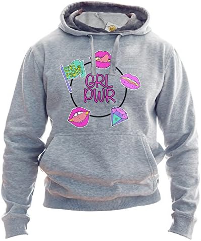 Grl Pwr Pullover Girl Power Hoodie Feminist Feminism Patches Hipster Festival Outfit