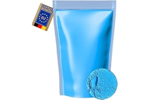 SOLNIT Himmelblau, 700 gm, Holi Gulal Pulver, wasserlöslich, natürliches Festival-Fotoshooting, Rangoli-Farben, Regenbogenpulver, heilige Farbe, Beutel, Fotos, buntes Set, Tiere, Babyparty, Hochzeit,