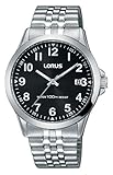 Lorus Watches Herren Analog Quarz Uhr mit Edelstahl Armband RS971CX9