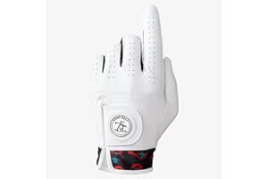 Skins Golf - Mens Golf Gloves, Totally Unique Designs, Premium Cabretta Leather, The Perfect Golf Gift for Right Handed Golfers
