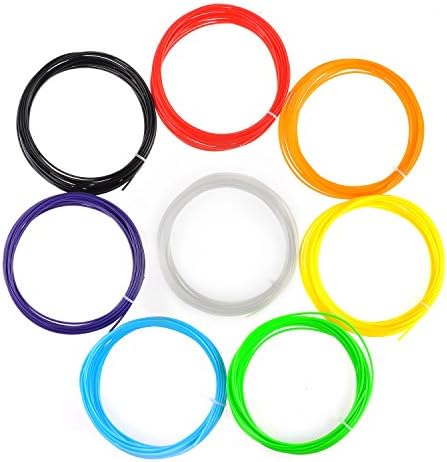 3D Printing Filament, Myguru 8PCS 23G/PCS ABS 3D Print Filament 1.75MM 3D Print Ink For 3D Printer Pen