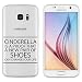 Produktbild Samsung Galaxy S7 Hülle von licaso® aus TPU schützt Dein S7 5,1" Cinderella is a Proof that a Shoes can Change your Life Muster Schutz-Hülle Cover Case transparent klare Schutzhülle galaxyS7 Tasche Silikon Style (Samsung Galaxy S7, Cinderella Proof)