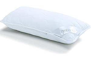 ‎AQUA-TEXTIL aqua-textil Ambiente Kopfkissen 40 x 60 cm 450g Mikrofaser Kissen Nackenkissen atmungsaktiv Reißverschluss Kochfest