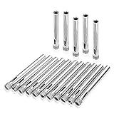 Einfach zu bedienen. Starten Sie die Löcher diagonal, eine runde Spur machen und dann bohren und halten.