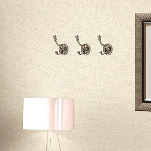 Wandhalterung Haken Vintage Antik Aufbewahrung Coat Kleiderbügel Handtuch Rack (2 Pack) - 5