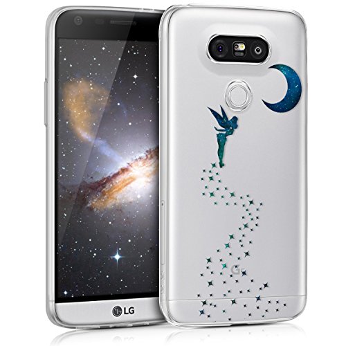 kwmobile Funda para LG G5 G5 SE - Carcasa Protectora de TPU con dise o de Hada en Azul Oscuro petr leo Transparente reviews kwmobile Funda para LG G5 G5 SE - Carcasa Protectora de TPU con dise o de Hada en Azul Oscuro petr leo Transparente